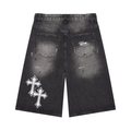 jorts,streetwear,ridewear,style,aura,baggy,denimshorts
